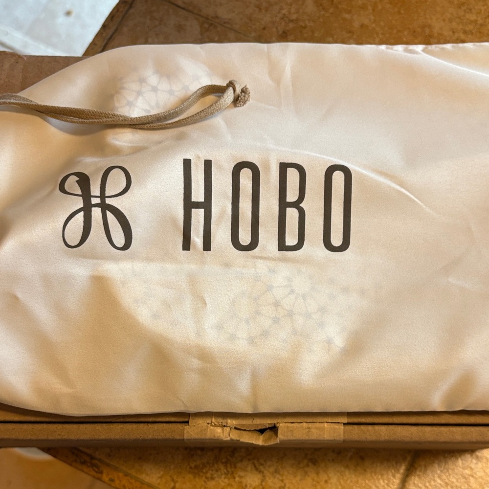 HOBO Cream Floral Leather Wristlet - Picture 5 of 5
